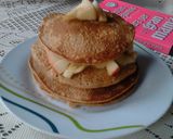 Foto del paso 1 de la receta: Pancakes de banana con topping de manzana 🍎