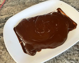 Foto del paso 2 de la receta: Tortas de arroz con chocolate y crema de cacahuete