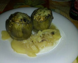 Foto del paso 8 de la receta: Alcachofas rellenas de champiñones