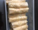 Hình bước làm 1 của món Bún gạo mì chay 🥬🥕+ Chả giò 🌽