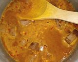 A picture of step 3 of Lotus root Masala.