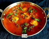 A picture of step 8 of Baby Potatoes Spinach Spicy Curry.