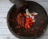 Foto langkah ke 2 dari resep Tumis Bunga Pepaya, Tips Tidak Pahit dan Warna Bunga Tetap Hijau.