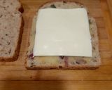 A picture of step 1 of Potato Cheese Sandwich (with leftover Aloo Ka Bharta).