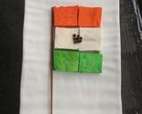 A picture of step 4 of Paneer flag.