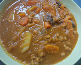 Foto del paso 7 de la receta: Estofado de calabaza y patata con verduras y soja texturizada