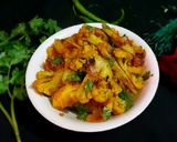 गोभी आलू मसाला (Gobi aloo masala recipe in Hindi) रेसिपी चरण 4 फोटो