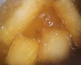 A picture of step 4 of Fish roll variation.