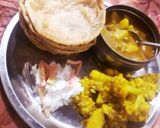 मसाला पूरी(masala poori recipe in hindi) रेसिपी चरण 3 फोटो