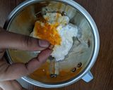 A picture of step 2 of Spinach mor kulambu / mor kerrai.