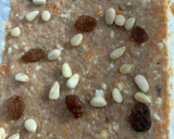 Foto del paso 4 de la receta: Pumpkin-pie 🎃 con harina integral y frutos secos