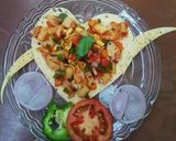 पापड़ चाट (Papad chaat recipe in hindi) रेसिपी चरण 3 फोटो