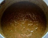 A picture of step 5 of Palak paneer.