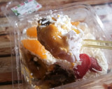 Foto langkah ke 7 dari resep Brownies Mangga Vla Nangka (Dessert Box).