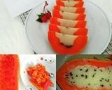 Foto langkah ke 1 dari resep Puding pepaya.