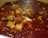 A picture of step 1 of Chicken Badaami Karahi.