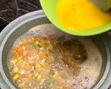 Foto langkah ke 4 dari resep Sop Jagung, Wortel, Buncis Kuah Telur 🌽🥕🥚.
