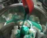 A picture of step 1 of Sky heaven mocktail.