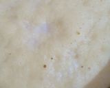 A picture of step 1 of Suzi veg roll.