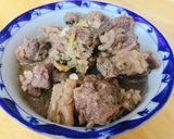 Hình bước làm 2 của món Diềm bò kho gừng