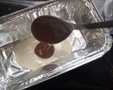 A picture of step 3 of Vanilla chocolate marble cake.