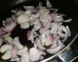 A picture of step 1 of Masala egg.