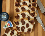 A picture of step 17 of Leopard Print Bread.