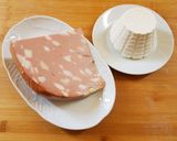 Foto del passaggio 1 della ricetta Fagottini di pasta ripiena di mortadella