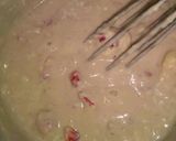 A picture of step 1 of Strawberry cake chocolate sauce.