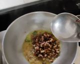 A picture of step 2 of Sour black beans.