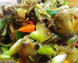Foto langkah ke 3 dari resep Krengseng Kerang Pedas.