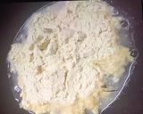 A picture of step 1 of Cheese nachos with stuff rajma.