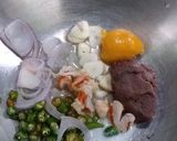 รูปขั้นตอนการทำที่ 4 ของ น้ำพริกขยำกุ้งสด