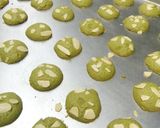 Foto langkah ke 7 dari resep Almond macha cookies 🍪🍪🍪 #bikinramadhanberkesan.