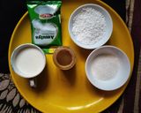 A picture of step 1 of Sabudana burfi(vrat).