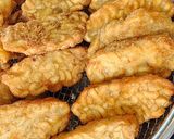 Hình bước làm 3 của món Tempeh hạt điều chiên (món chay)