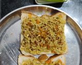 A picture of step 5 of Maggi Veg Grilled Sandwich 🥪.