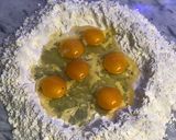 A picture of step 1 of Homemade crab ravioli with sage lemon butter sauce.