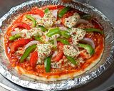 ভেজ পিৎজা (Veg Pizza recipe in Bengali) রেসিপি ধাপ - 12 ছবি