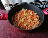 Lecsós haluska🍅🌶️🍅🌶️🍅 recept fázis 3 fotója