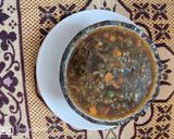 A picture of step 4 of Hot and sour soup.