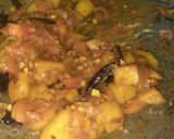 बथुआ मटर मसाला(Bathua matar ki recipe in Hindi) रेसिपी चरण 5 फोटो