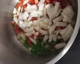 Foto del paso 2 de la receta: Espirales de lenteja roja con bacon