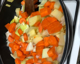 Foto del paso 4 de la receta: Crema de brócoli con medallón de merluza