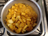Budín saludable de pera/manzana