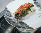 Foto del paso 5 de la receta: Pechuga de pollo rellenas de mozzarella y espinacas