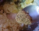 A picture of step 3 of Samak Rice Pulao.