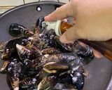 炒淡菜的食譜步驟3照片