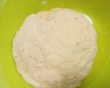 Foto del paso 1 de la receta: Masa de pizza con masa madre, sidra y pimentón dulce