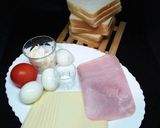 Foto del paso 1 de la receta: Sándwich olímpico 😋